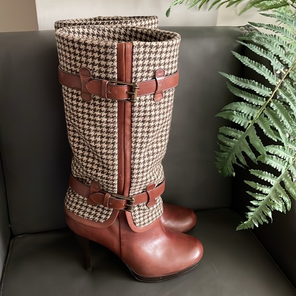 RARE FIND Cole Haan Nike Air Check Wool Pull On Boots - Picture 5 of 8